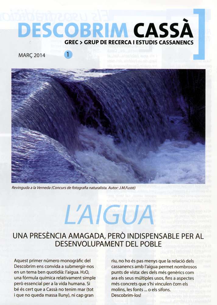 Portada del número 1 de Descobrim