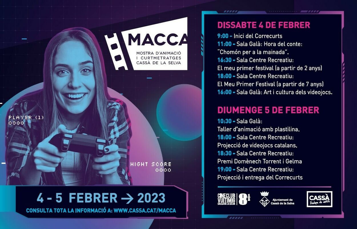 2023 01 23 Els videojocs són els grans protagonists de la 23a.MACCA 