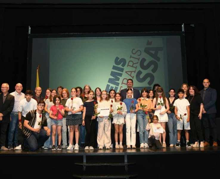 El lliurament dels Premis Literaris, acte destacat de la setmana de Sant Jordi a Cassà 