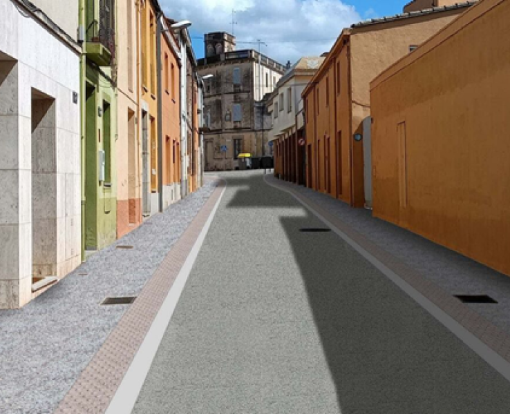 S’inicia una nova fase d’obres per a la renovació de la xarxa d’aigua al carrer del Molí 