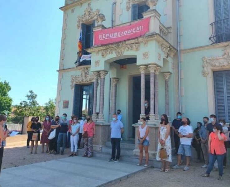 Acte de rebuig a la violència masclista i vicària