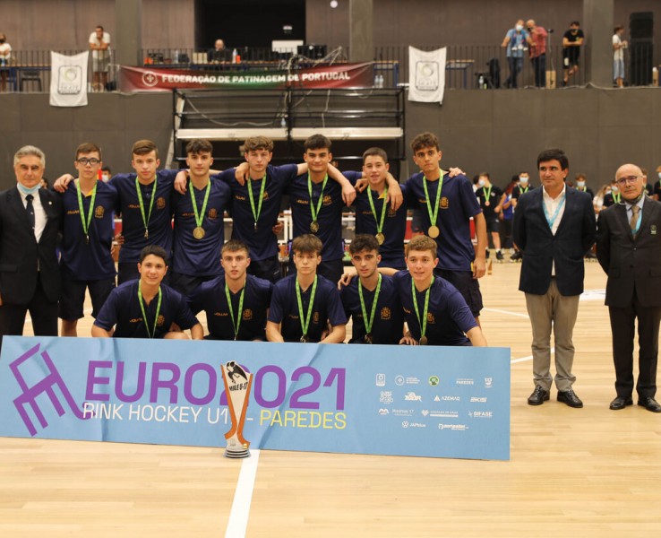 Dos cassanencs, campions d'Europa sots-17 d'hoquei patins