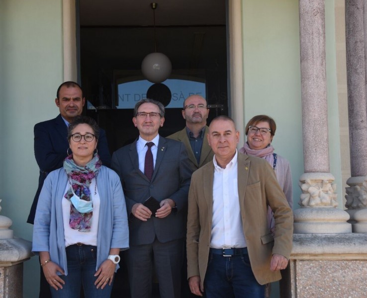Visita del conseller d'economia i hisenda, Jaume Giró