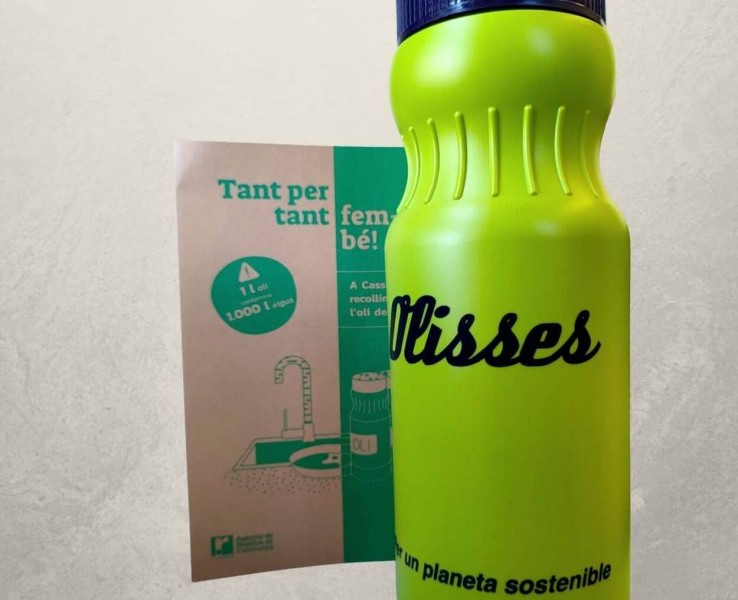 Avui comença la campanya de recollida d'oli domèstic
