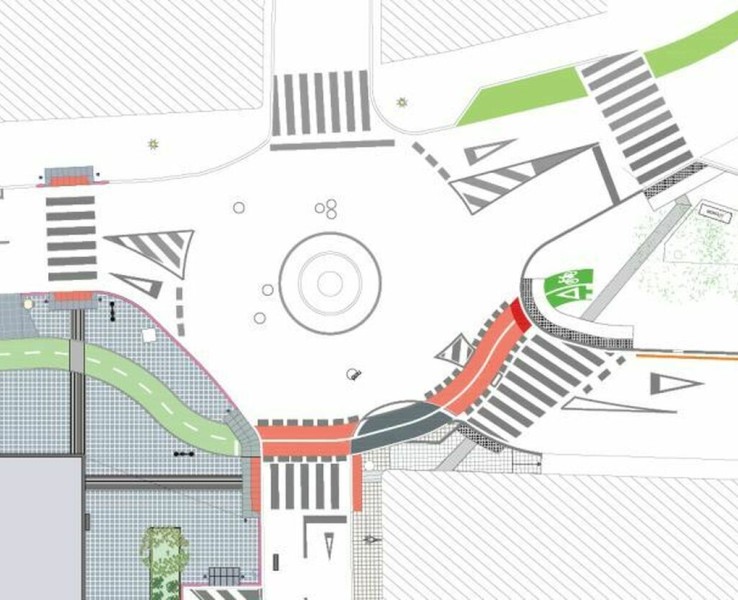 Nou projecte de millores a la rotonda del carrer Germà Agustí amb el Passeig Ferrocarril