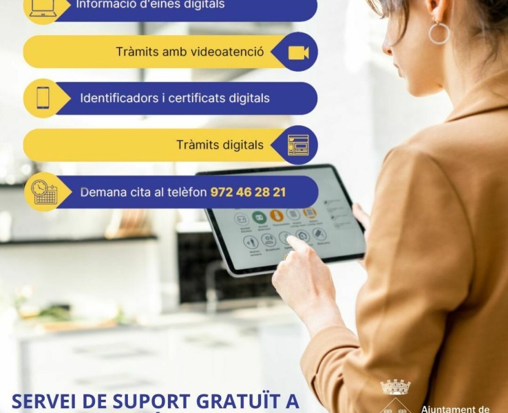 Nou servei d'agent digital a Cassà