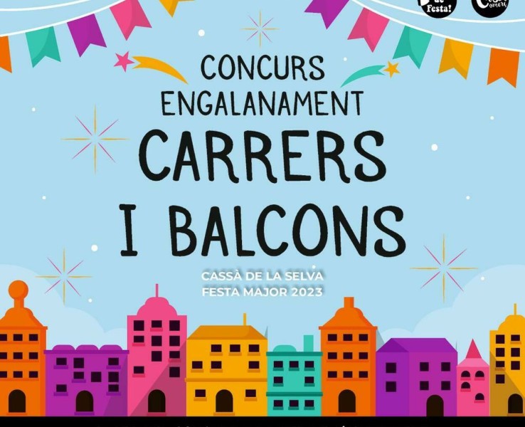 10a edició del concurs d'engalanament de carrers i 4a dels balcons