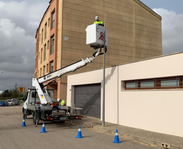 Cassà inicia la renovació integral de l’enllumenat públic 