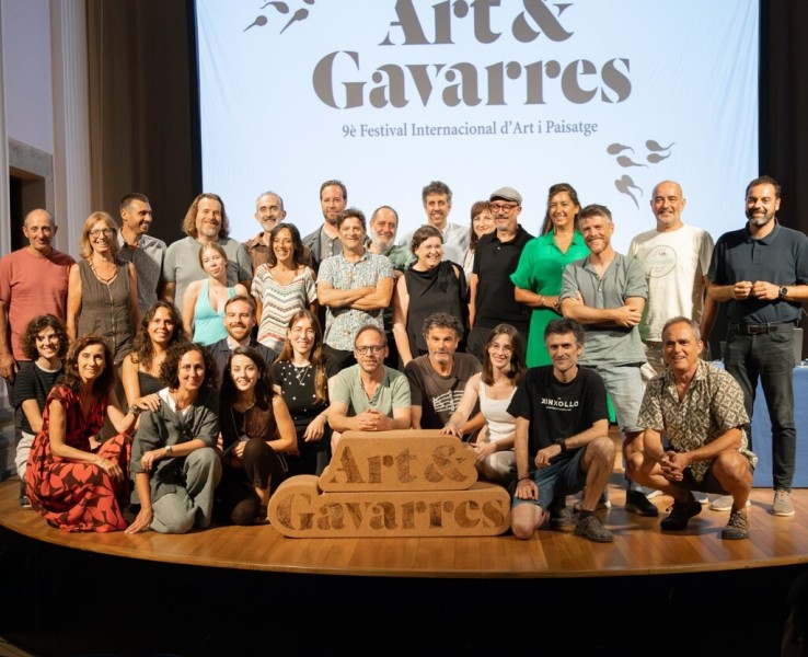 Art & Gavarres celebra la novena edició posant el focus en la capacitat de regeneració de la natura