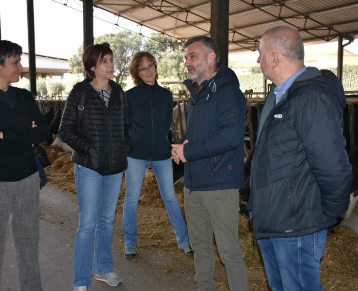 La directora d'Agricultura i Ramaderia presenta un mòdul per la gestió ramadera a Cassà