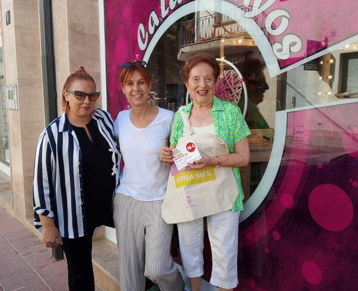 Primera guanyadora del sorteig de les Vesprades