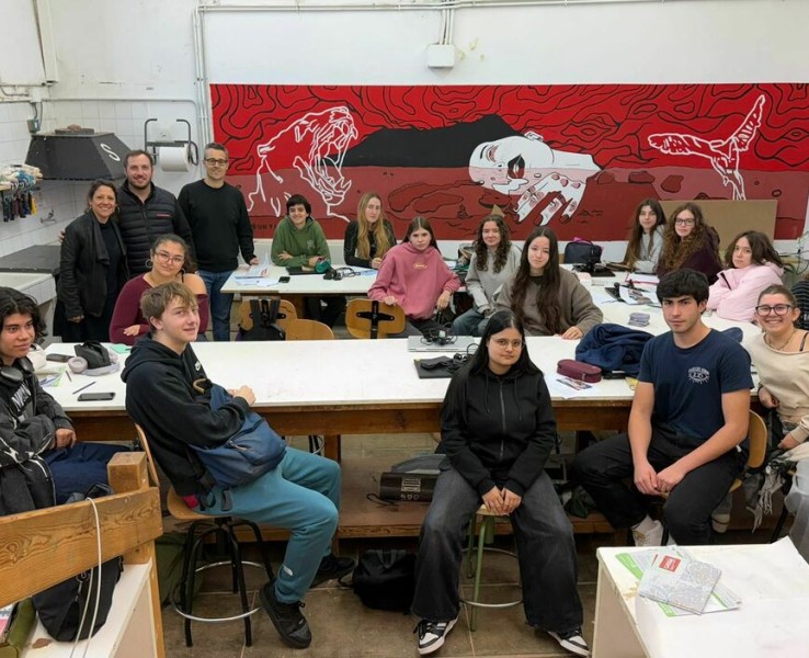 L’Ajuntament de Cassà signa un conveni amb l’Escola d’Art d’Olot per impulsar l’art mural