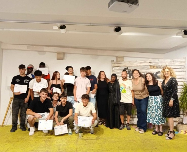 Graduació de l'alumnat del PTT Llagostera-Cassà de 2024-25